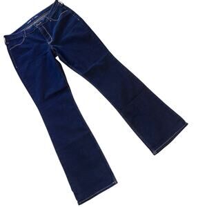 Old Navy Women’s Size 12 Flare Jeans Dark Wash Mid Rise NWT Stretch Denim